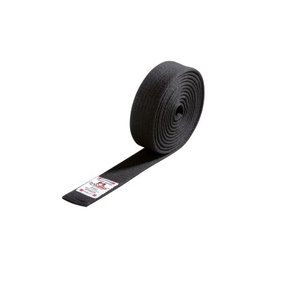 DANRHO Budo Belt in black cotton