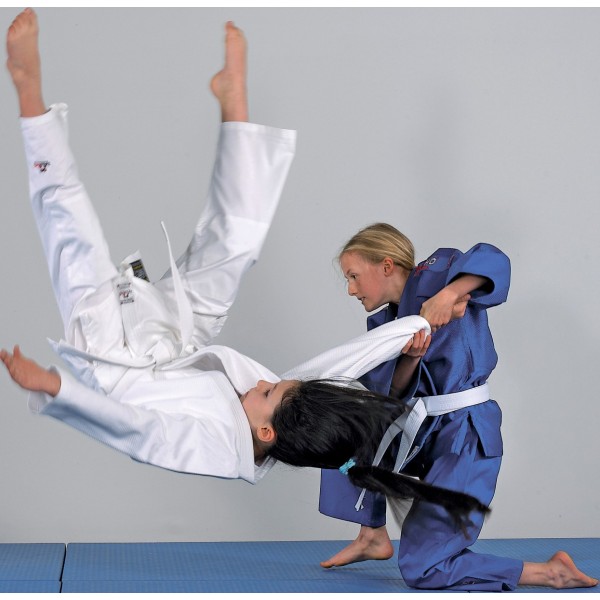 DANRHO Judo Uniforme Yamanashi avec bandes d'épaule