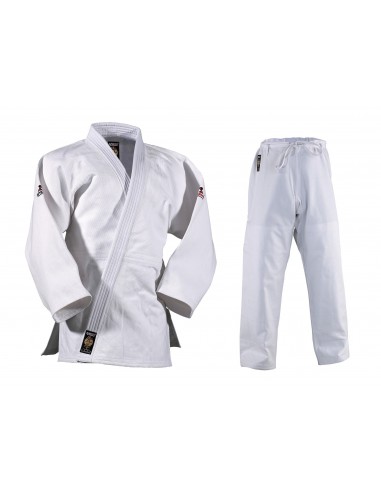 DANRHO Judo Uniform Sensei white 