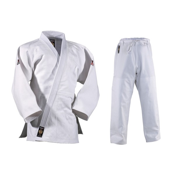 DANRHO Judo Uniform Sensei white 