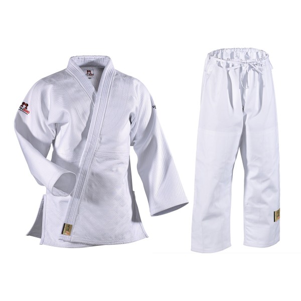 DANRHO Judo Uniforme Ultimate Gold blanc 