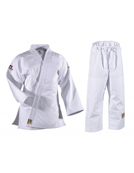 DANRHO Judo Uniforme Ultimate Gold blanc  DANRHO Judo Uniforme Ultimate Gold blanc
