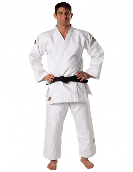 DANRHO Judo Uniforme Ultimate Gold blanc  DANRHO Judo Uniforme Ultimate Gold blanc