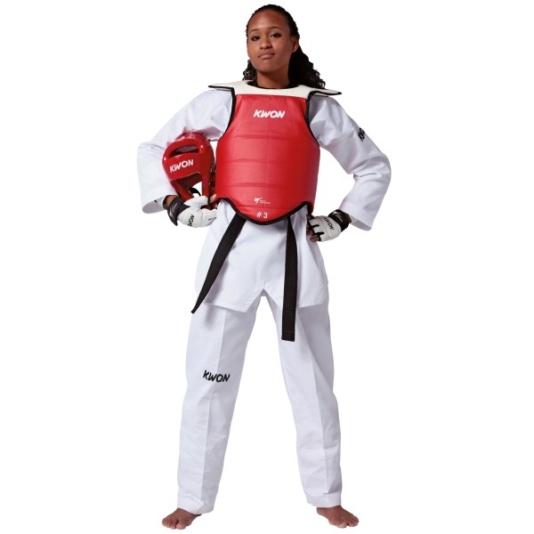 Taekwondo Body Protector Competition Double, reconnu WT 