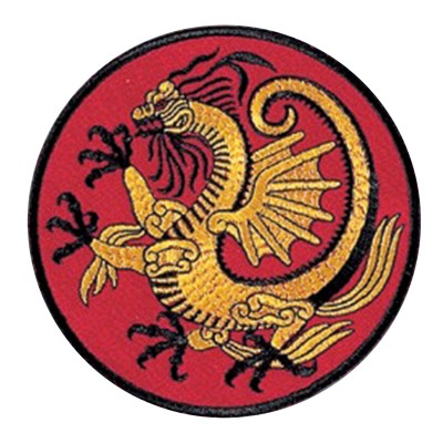 DANRHO Embroidered Emblem Dragon Design