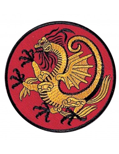 DANRHO Brodé Emblème Dragon Design 
