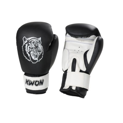 Venum "Absolute" Vierkante Kick-shield - Skintex Leer - Zwart/Ijs