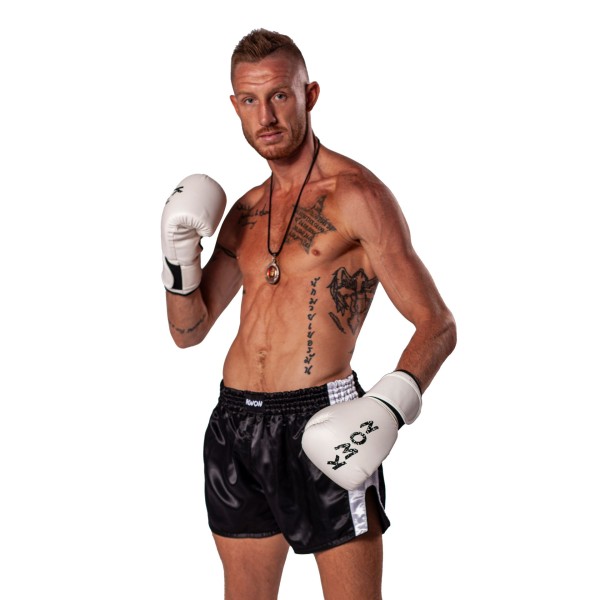 Bokshandschoen Training wit