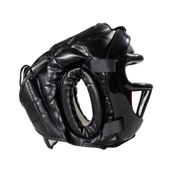 Hoofdbeschermer Black Line met Top Pad
