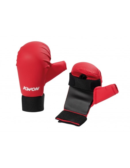 Karate Hand Protector - with tumb loop    Karate Hand Protector - with tumb loop