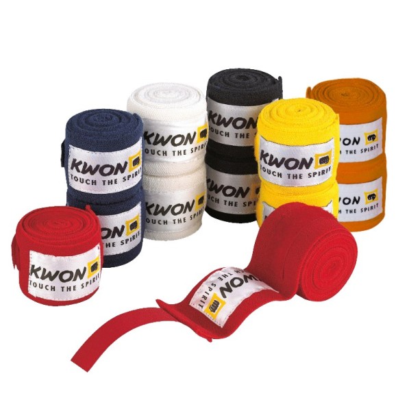  Bandages de boxe élastiques 2,5 m 