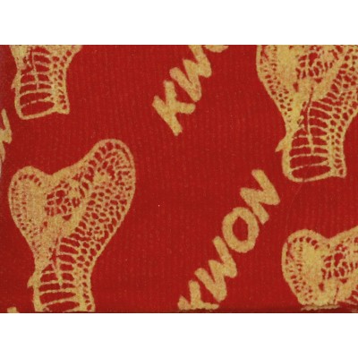 Kids Boxing Bandage Cobra non-elastic 1,5m, red  2
