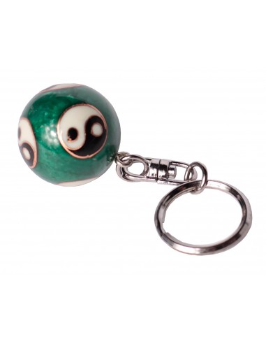 Mini chinese ball key chain 