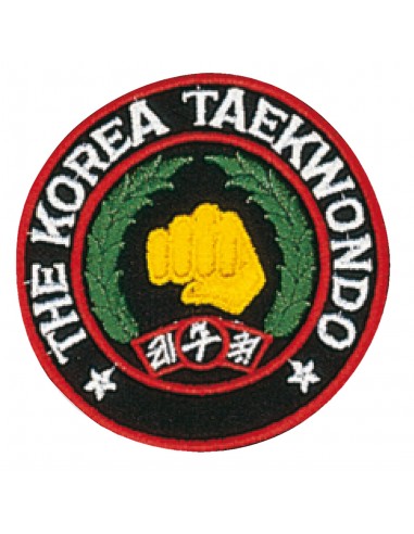 Sewn badge Korean Tae Kwon Do symbol 