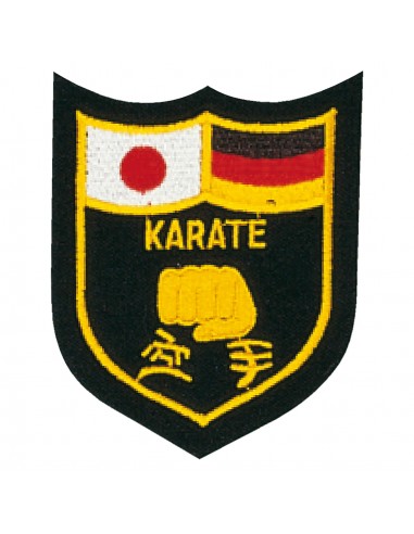 Genaaide badges Duits-Japans karate-embleem 