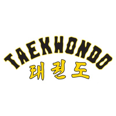 Taekwondo-letters afdrukken  2