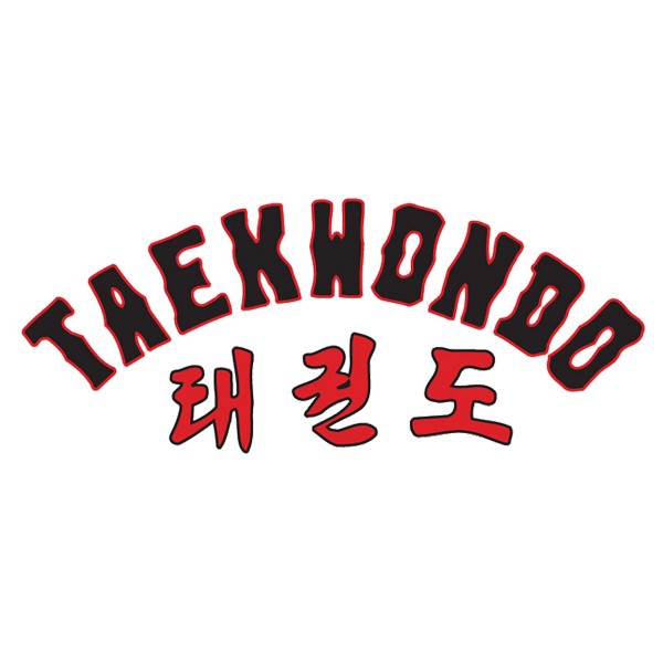 Taekwondo-letters afdrukken