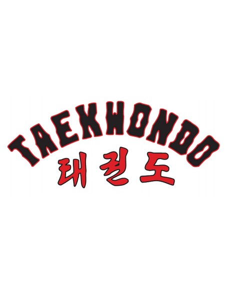 Taekwondo-letters afdrukken  Taekwondo-letters afdrukken