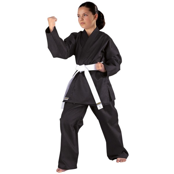 Karate uniforme schaduw 