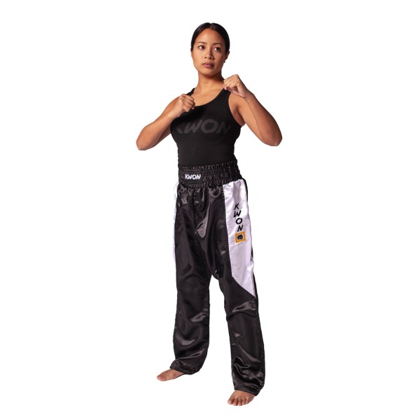 Pantalon satiné