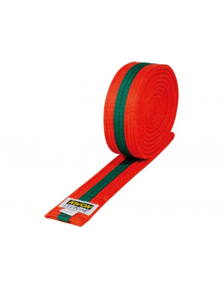 KWON CLUBLINE Soft Belt bicolore   KWON CLUBLINE Soft Belt bicolore