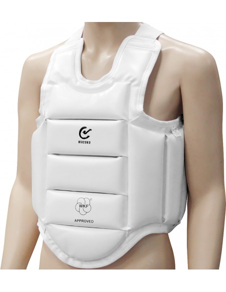 WACOKU Karate Competition Vest Junior - WKF approved  WACOKU Karate Competition Vest Junior - WKF approved