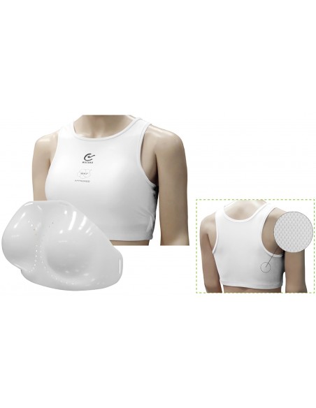 WACOKU Chest Protector Women WKF approved  WACOKU Chest Protector Women WKF approved