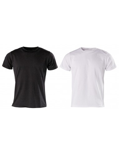 T-Shirt coupe étroite noir ou blanc  