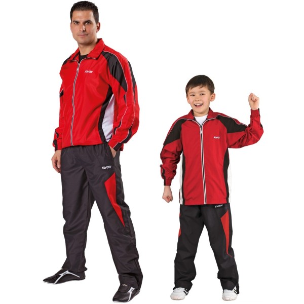 Track Suit Performance Micro red / black 