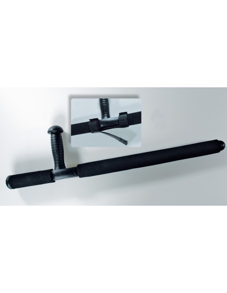 Tonfa de police avec revêtement en mousse  Tonfa de police avec revêtement en mousse