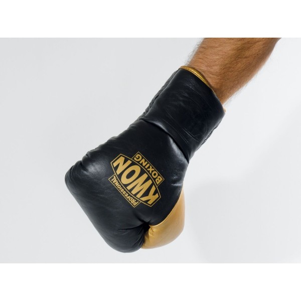 Gants de boxe en cuir avec lacets