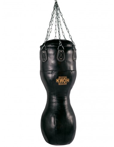 Leather Punching Bag Hook 100 cm filled 