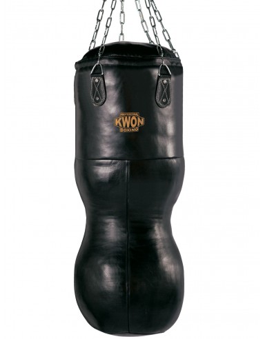 Leather Punching Bag  Hook 120 cm filled 