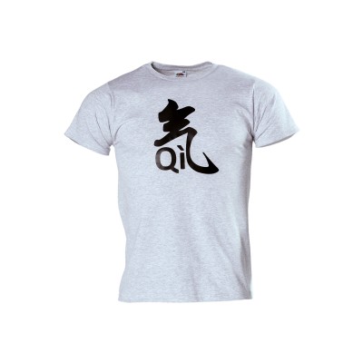 QI T-shirt grijs
