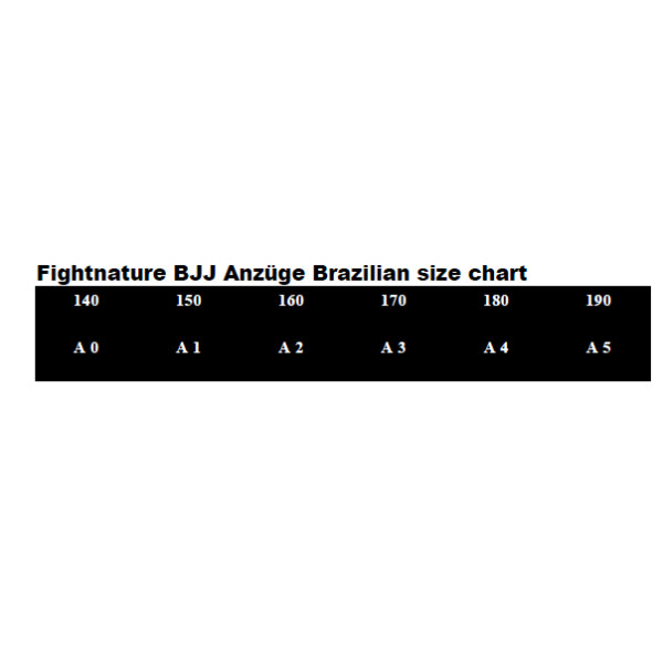 FIGHTNATURE BJJ-uniform