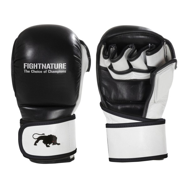 Gants d'entraînement FIGHTNATURE MMA en cuir 