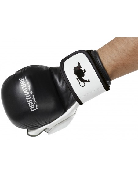 Gants d'entraînement FIGHTNATURE MMA en cuir  Gants d'entraînement FIGHTNATURE MMA en cuir