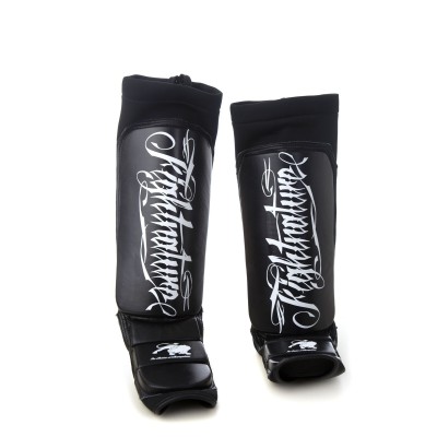 FIGHTNATURE Shin and Instep Guard Leather