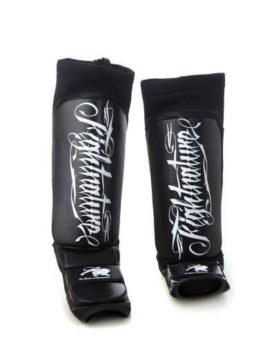 FIGHTNATURE Shin and Instep Guard Leather 