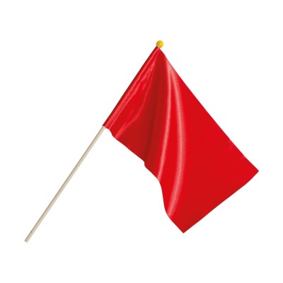 Judge's Flags with wooden Poles  2