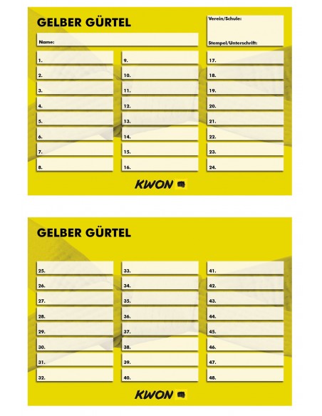 Training cards 50 pieces  Training cards 50 pieces