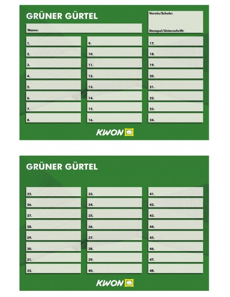 Training cards 50 pieces  Training cards 50 pieces