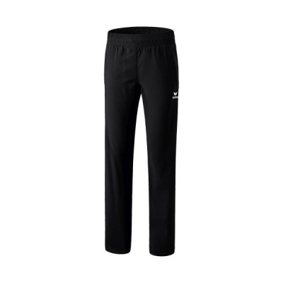 Pants with full-length zip