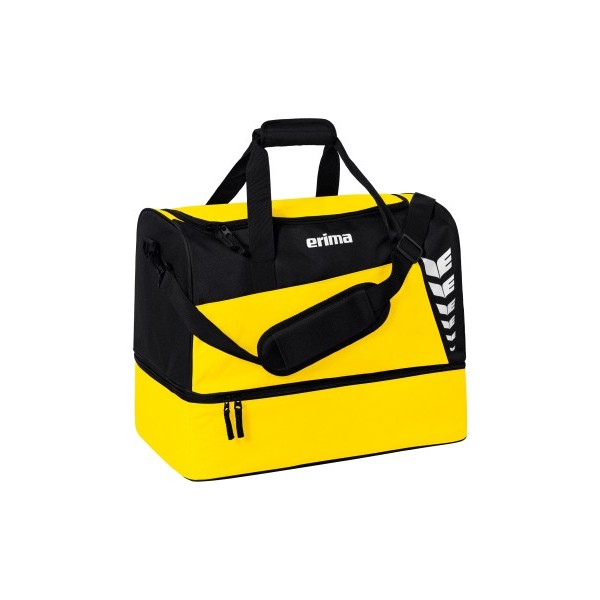 SIX WINGS Sports Bag with Bottom Compartment 