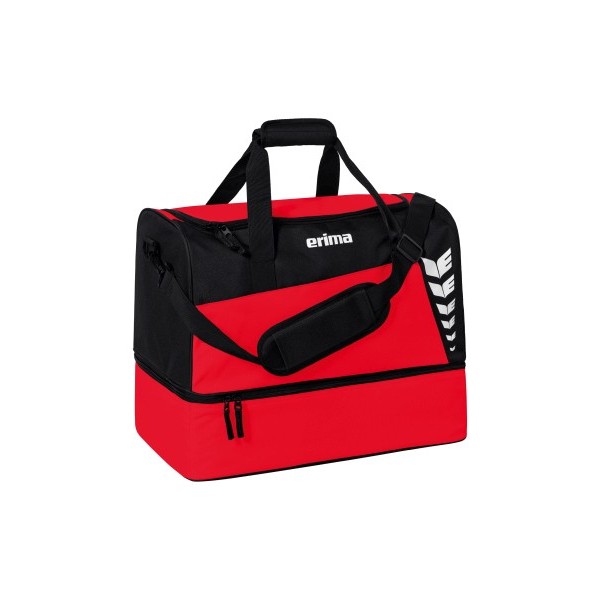 SIX WINGS Sports Bag with Bottom Compartment 