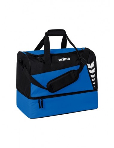 SIX WINGS Sports Bag with Bottom Compartment 