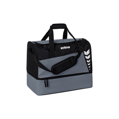 SIX WINGS Sports Bag with Bottom Compartment