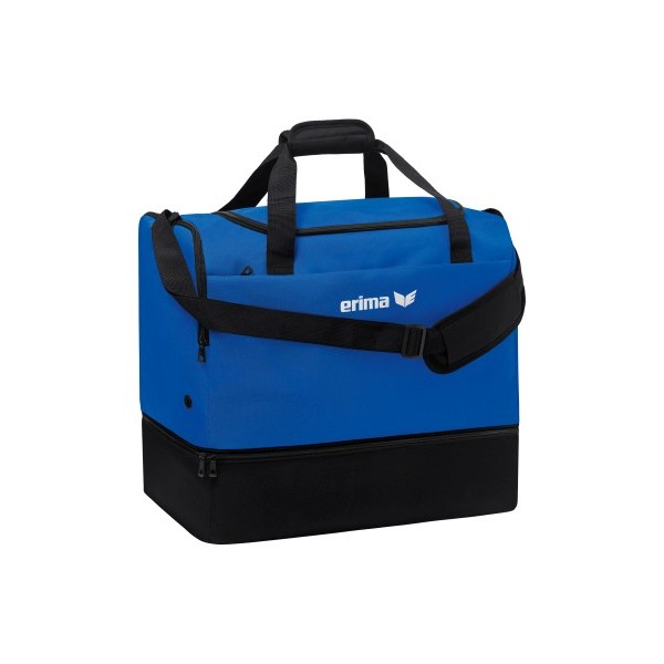 Team sports bag with bottom compartment 