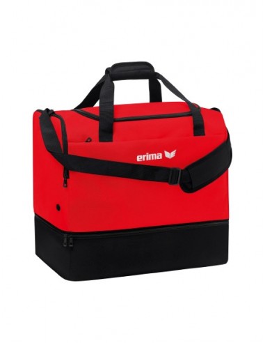 Team sports bag with bottom compartment 