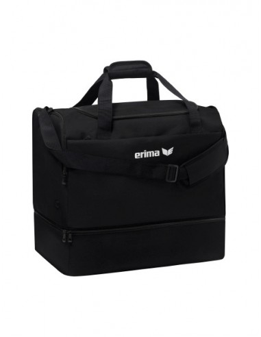 Team sports bag with bottom compartment 